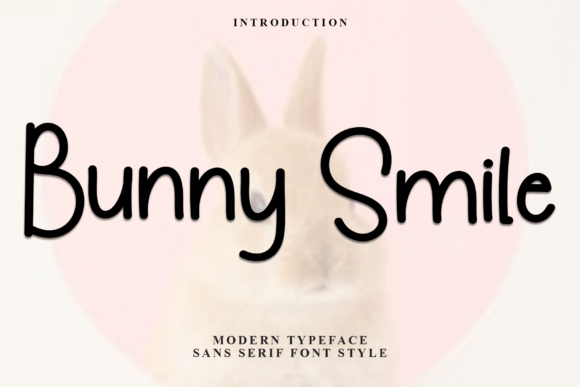 Bunny Smile: A Playful and Welcoming Font for Creative Projects