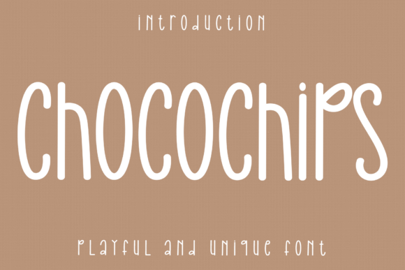 Chocochips: A Modern Script Font for Elegant Web Design
