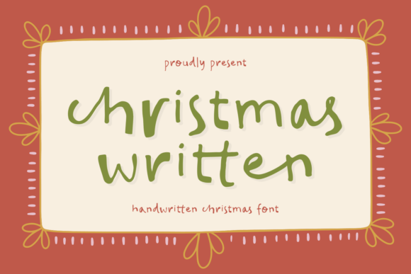 Christmas Written: A Font for Cozy, Inviting Branding