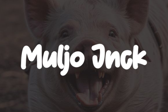 Discover Muljo Jnck: A Bold and Playful Handwritten Font