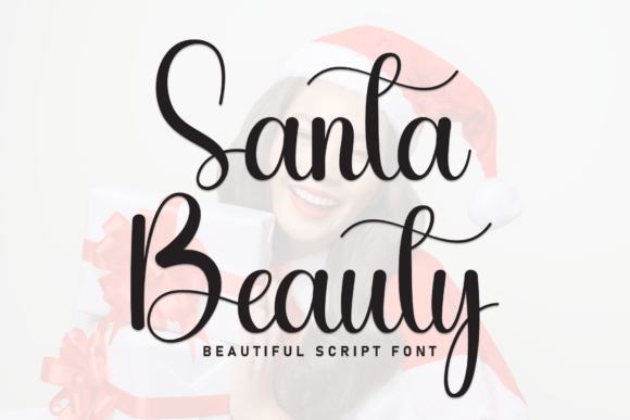 Discover Santa Beauty: A Stylish Script Font for Elegant Branding