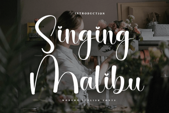 Discover Singing Malibu: A Timeless Handwritten Font