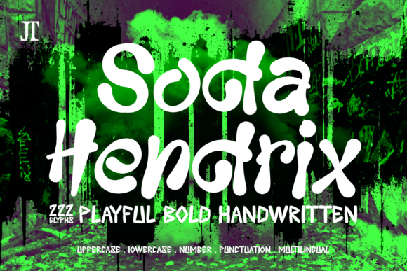 Discover Soda Hendrix: A Bold Display Typeface for Editorial Charm