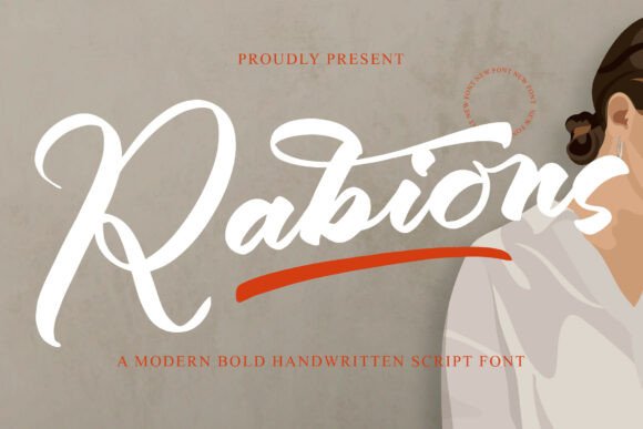 Discovering Rabions: A Stylish Script Font for Elegant Branding