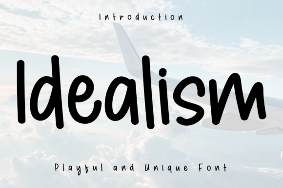 Elevate Your Brand with Idealism: A Premium Script Font