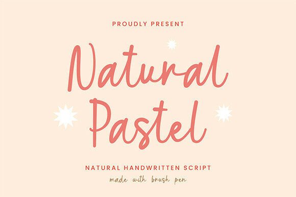 Enhance Your Campaign with Natural Pastel Font