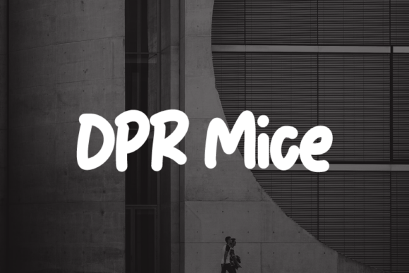 Exploring Dpr Mice: A Fun and Friendly Font for Branding