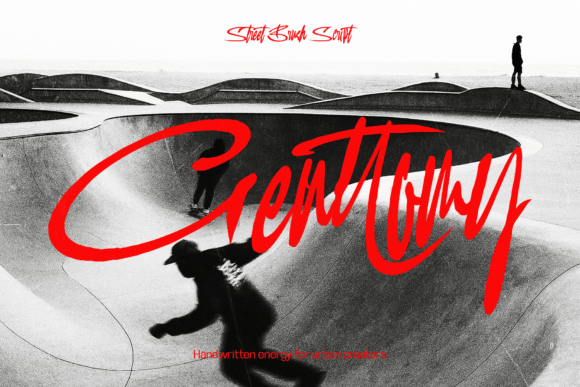 Genttomy: A Bold Script Font for Editorial Impact