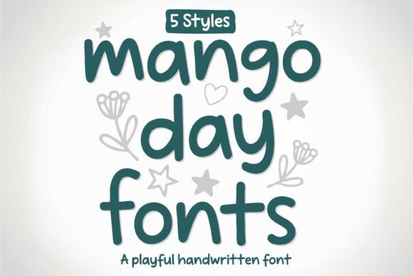 Introducing Mango Day: A Playful Handwritten Font for Engaging Campaigns