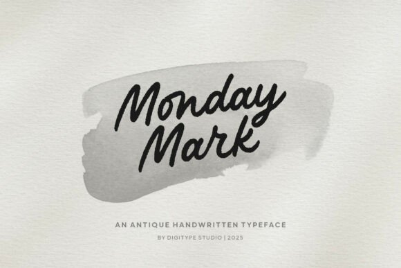 Monday Mark: The Perfect Handwritten Font for Your Creative Projects