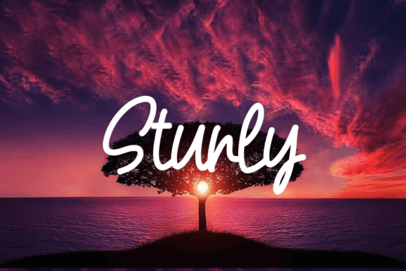 Sturly: A Versatile Font for Handmade Creations