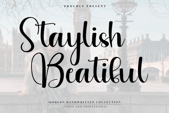 Stylish Beatiful: A Handwritten Font for Crafters and Creators