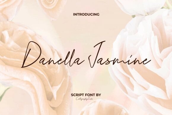 Transform Your Creations with Danella Jasmine Font